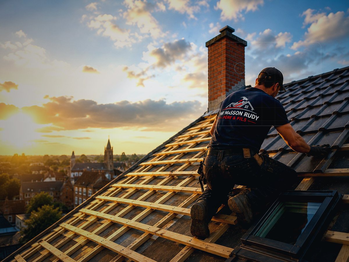 Photo professionnelle illustrant le service Contrôle toiture à Lille et dans les Hauts-de-France